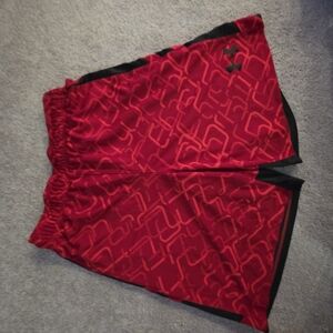 Under Armour Men's Red Athletic Shorts
